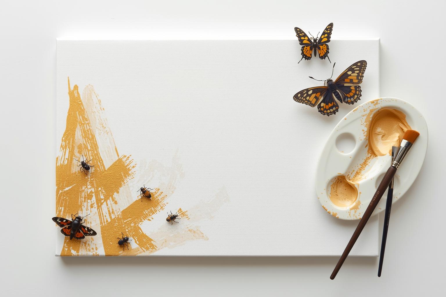 What makes insect art controversial