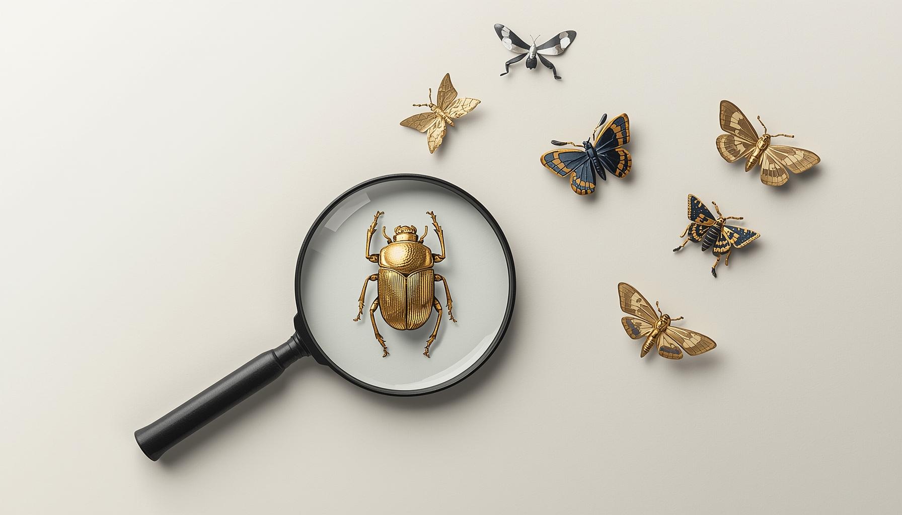 Why artists use insects as symbols